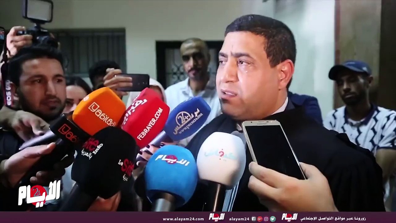 الهيني يبكي بحرقة بعد الحكم على المهداوي