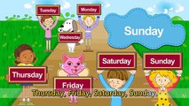 What day is it today? Its Monday Tuesday Wednesday (Day of the week) - English song for Kids