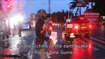 On Monday 12th March, the people of West Papua began fundraising for the victims of the Papua New Guinea earthquake and the disaster relief effort. This was org