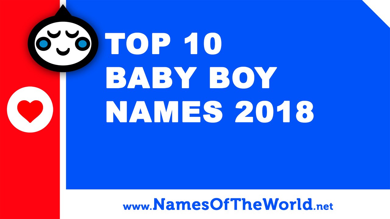 Top 10 Baby Boy Names 2018 The Best Baby Names Www