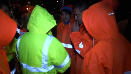 Çamyar, sel bölgesinde incelemelerde bulundu