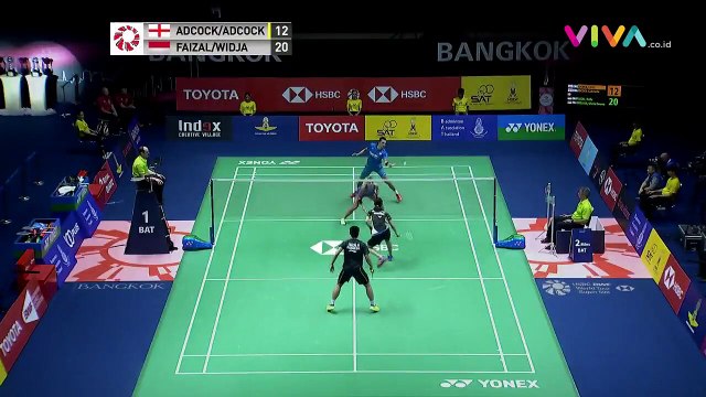 Detik-detik Hafiz/Gloria Juara Thailand Open 2018