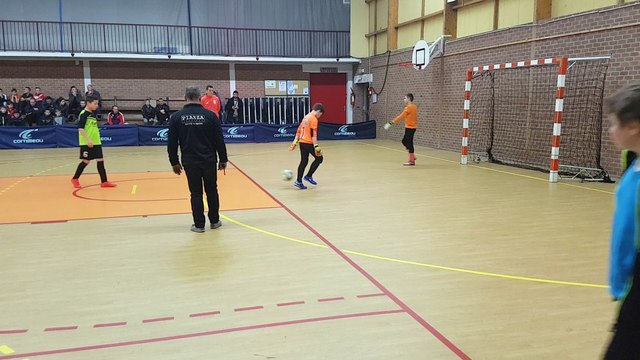 Tournoi en salle U13 ans d'Erre/Hornaing : Finale Waziers 1 - Waziers 2 - Séance de tirs au but