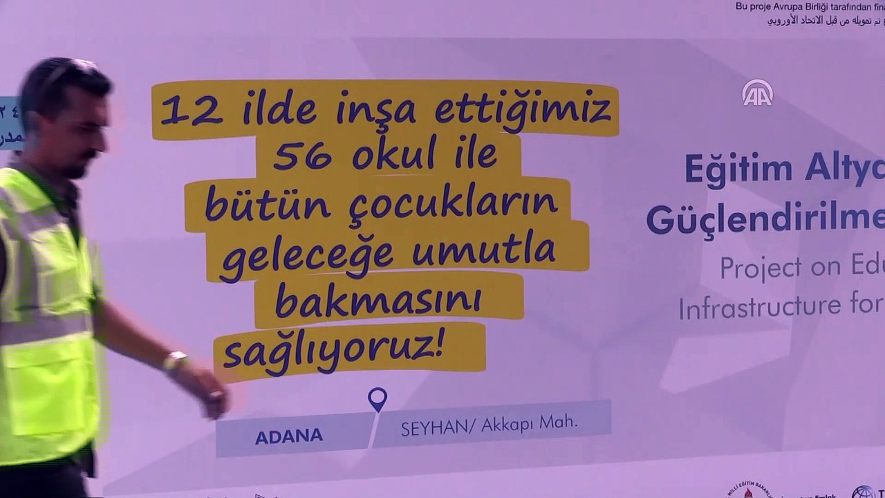 Tekli eğitime destek için 77 bin derslik inşa ediliyor - ADANA