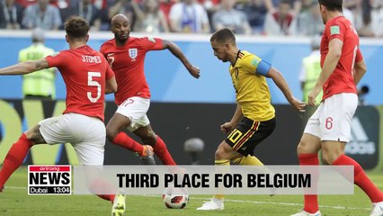 World Cup: Belgium beat England 2-0 for third place