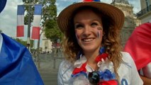 Le coin des supporters - Les Champs-Élysées se réveillent en bleu blanc rouge