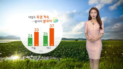 [날씨] 오늘 잠 못 이루는 열대야...당분간 폭염 계속 / YTN