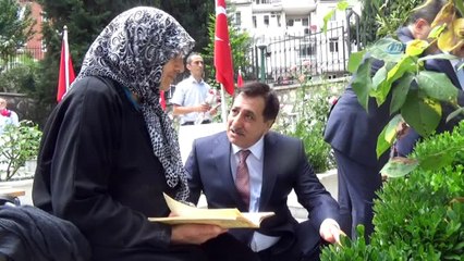 Demokrasi ve Milli Günü Birlik gününde şehitlerimize dualar edildi