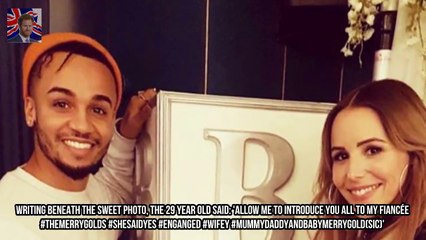 Aston Merrygold engaged to pregnant girlfriend Sarah Richards - as couple exclusive Kingdom Showbiz