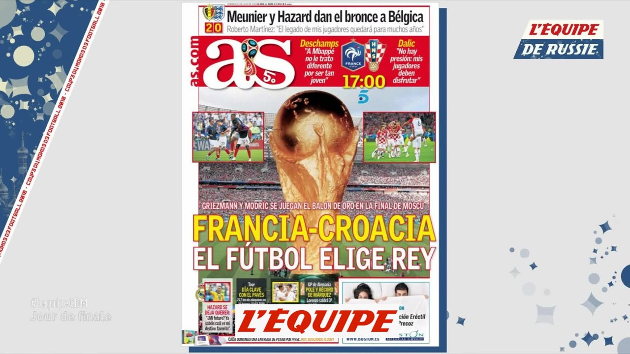 Mbappé tête d'affiche dans les médias étrangers - Foot - CM 2018