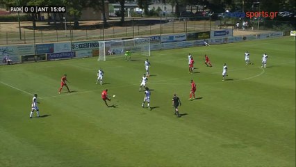 1-0 Daniel Opare AMAZING Goal - Royal Antwerp FC vs PAOK   - 15.07.2018 [HD]