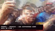 France - Croatie : les supporters sont déjà en feu ! (Vidéo)