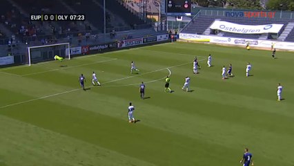 K.A.S. Eupen vs Olympiakos - 1st Half Highlights 15.07.2018 [HD]