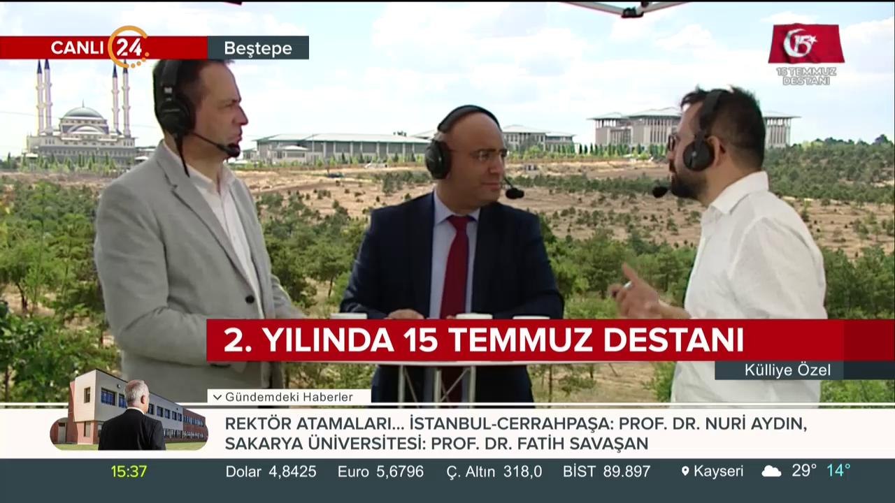 "Dedesi Çanakkale'de şehit olmuş bir milletin evladı olarak çıktık"