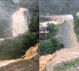 Şelaleden Çamur Aktı