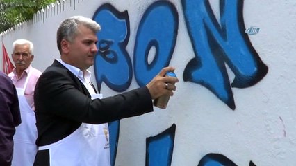 15 Temmuz Destanı duvarlara çizildi