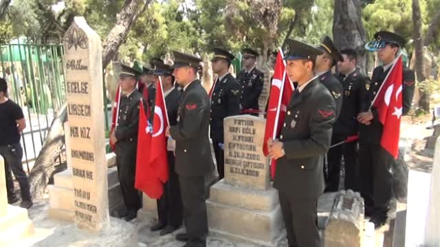 15 Temmuz Şehidi Mezarı Başında Anıldı