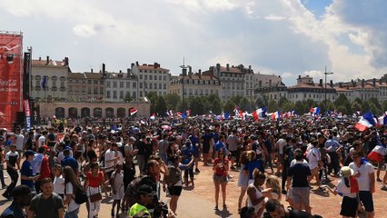 Ambiance fan zone Bellecour