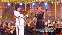 VIDEO. Au Concert de Paris, la robe transparente d'une violoniste laisse apparaître sa culotte et fait le buzz