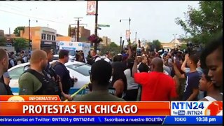 Violentas manifestaciones en Chicago por la muerte de un afroamericano a manos de un policía