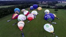 Vol de montgolfières à Lohéac - Week-end Charcot - 30 juin 2018 - Matin