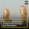 These iconic Cape Canaveral launch towers have been demolished to make way for a private space program