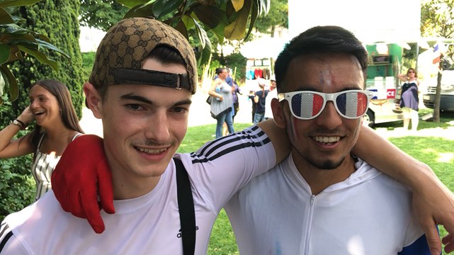 À Mayenne, les pronostics des supporters réunis dans le parc du château