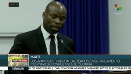 Haití: población protesta contra primer ministro y éste dimite