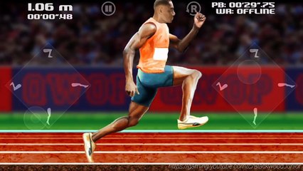 QWOP Android  100m SPRINT  [Hilarious running simulator ever!]