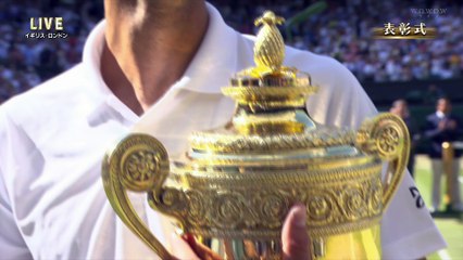 2018 ウィンブルドン ジョコビッチ 優勝インタビュー