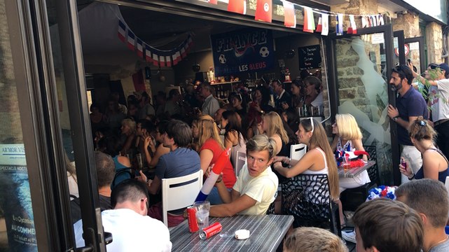 Les buts des Bleus font chavirer les spectateurs