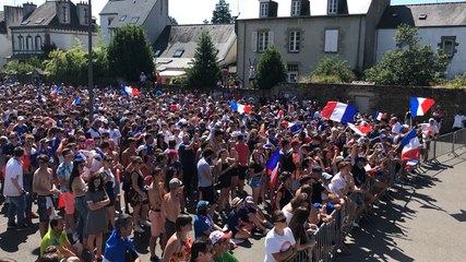 Plus de mille personnes présentes à la fan zone