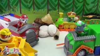 Patrulla Canina Vehículos Rocky, Marshall y Rubble Paw Patrol Vehicles - Juguetes de Patrulla Canina