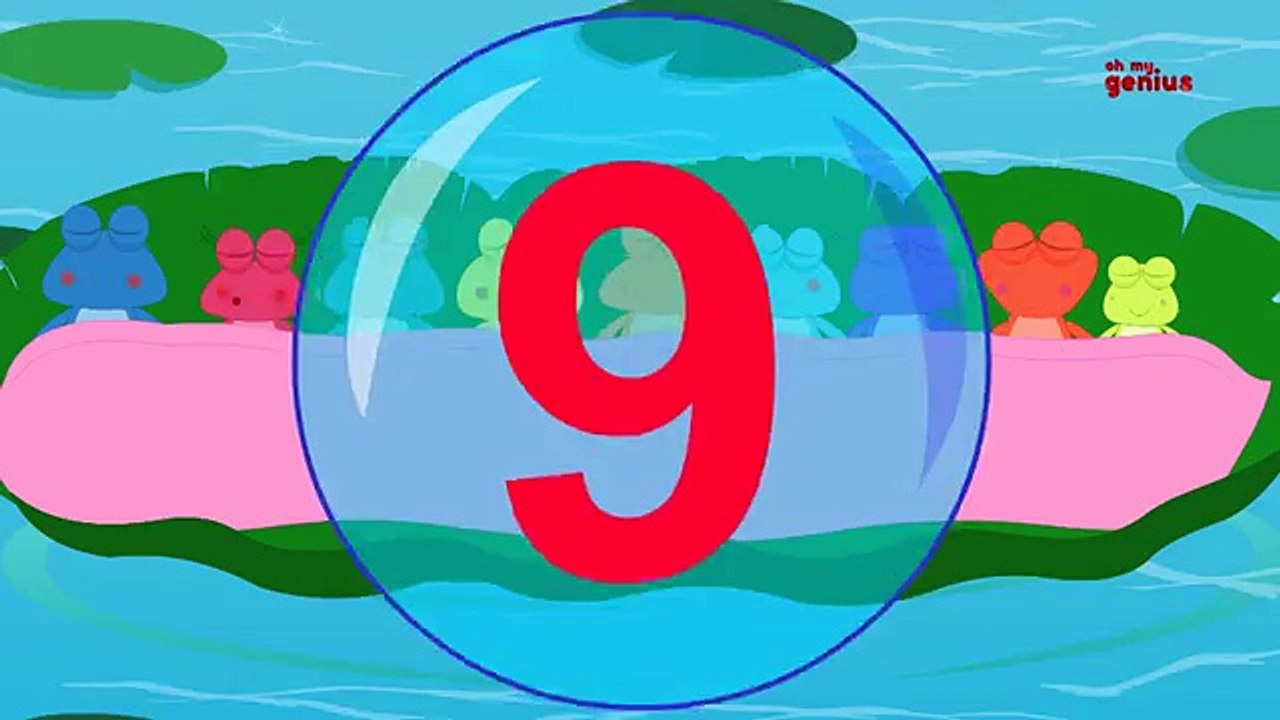 Nursery Rhymes From Oh My Genius - Ten in the bed | Nursery Rhyme with Lyrics