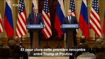 Quand Vladimir Poutine offre un ballon de foot à Donald Trump