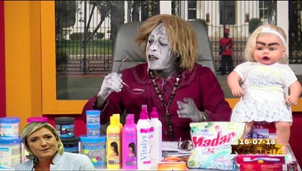 RUBRIQUE MARINE LEPEN dans KOUTHIA SHOW du 16 Juillet 2018