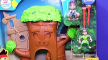 Unboxing the Jake and the Neverland Pirates Peter Pan Tiki Tree House
