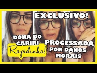 PROCESSADA! Thayse Teixeira pode pagar R$25 mil de indenização por danos morais