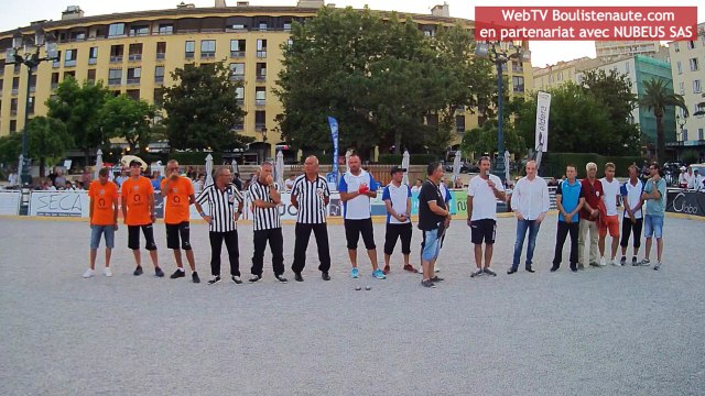 Finale SARRIO vs HUREAU : International à pétanque de la Ville d'Ajaccio 2018