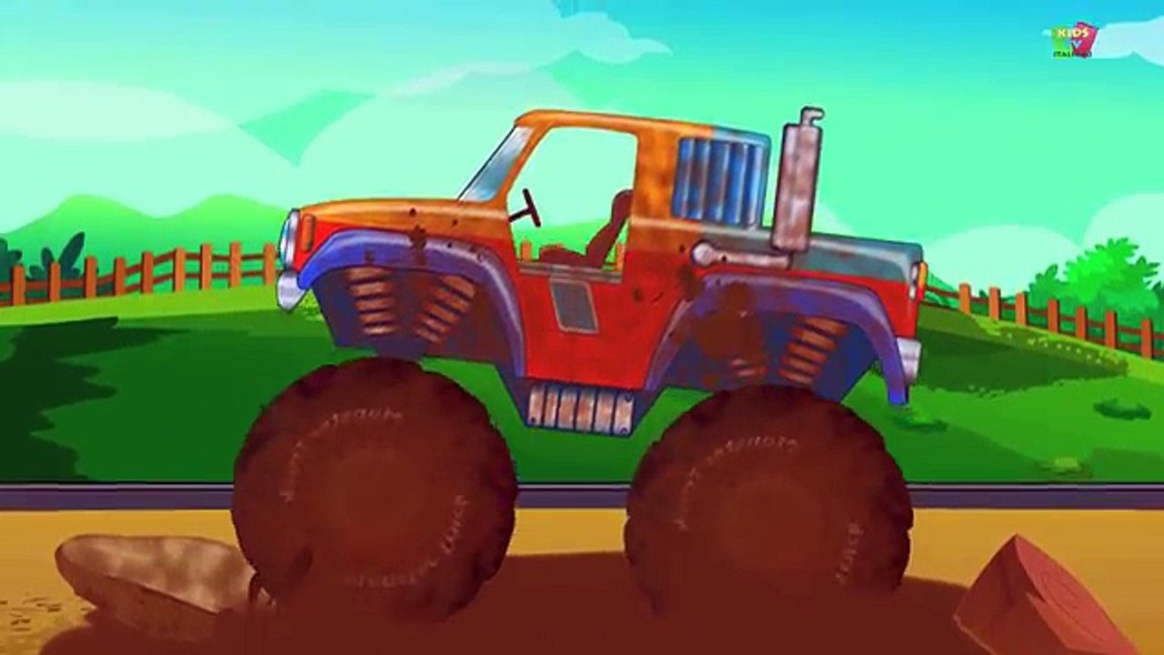 lavaggio monster truck