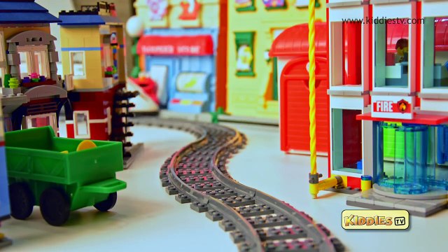 Lego City High Speed Passenger Train Story 60051 and Unboxing | Preschool | Kindergarten Kiddiestv