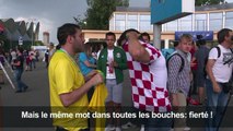 Mondial: les supporters croates 