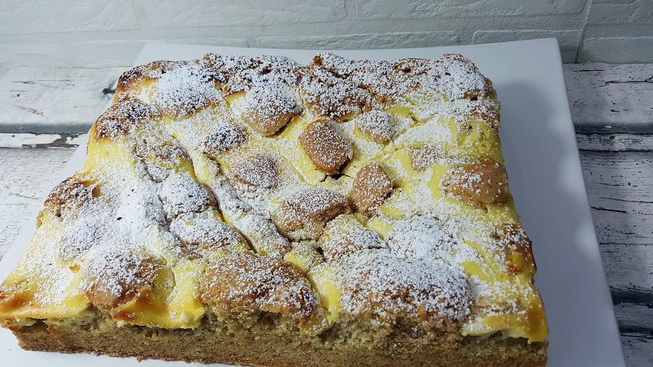 Kaffeeklatsch? dann gehört  dieser Kuchen unbedingt dazu I Einfacher Nusskuchen mit Quark Haube I