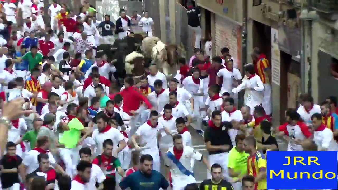 El cuarto encierro de Sanfermines 2018