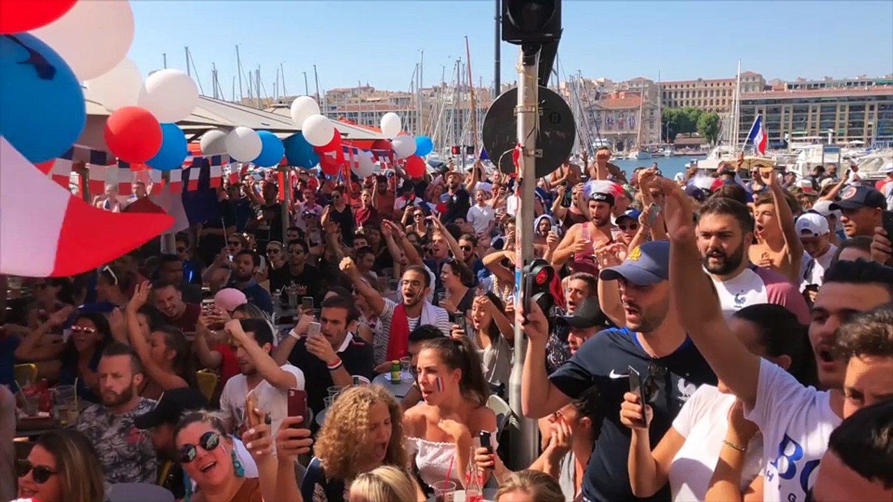 Les Bleus champions du monde : revivez la fête sur le Vieux-Port de Marseille