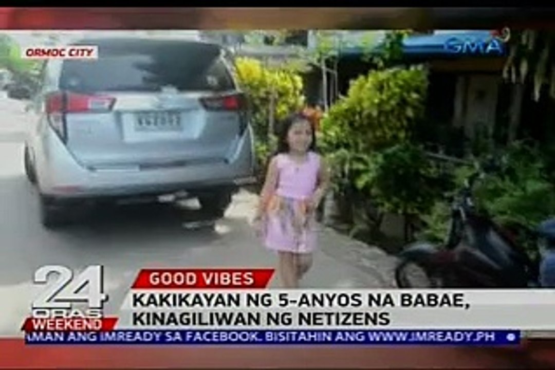 Kakikayan ng 5-anyos na babae, kinagiliwan ng netizens