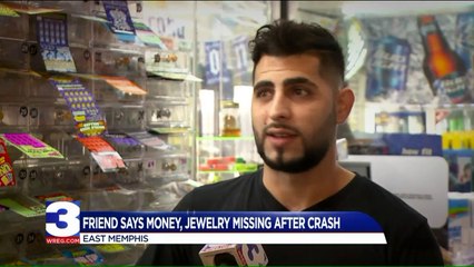 Friend Says Money, Jewelry Missing from Man Killed in Car Crash