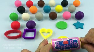 Learn Colours and Shapes With Play Dough Balls Educational and Fun for Kids and Children