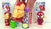 Marvel Avengers Dispensers with Lollipop Light Spinner & Spider Iron Man Surprises
