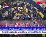 Road to Victory - France's route to World Cup glory